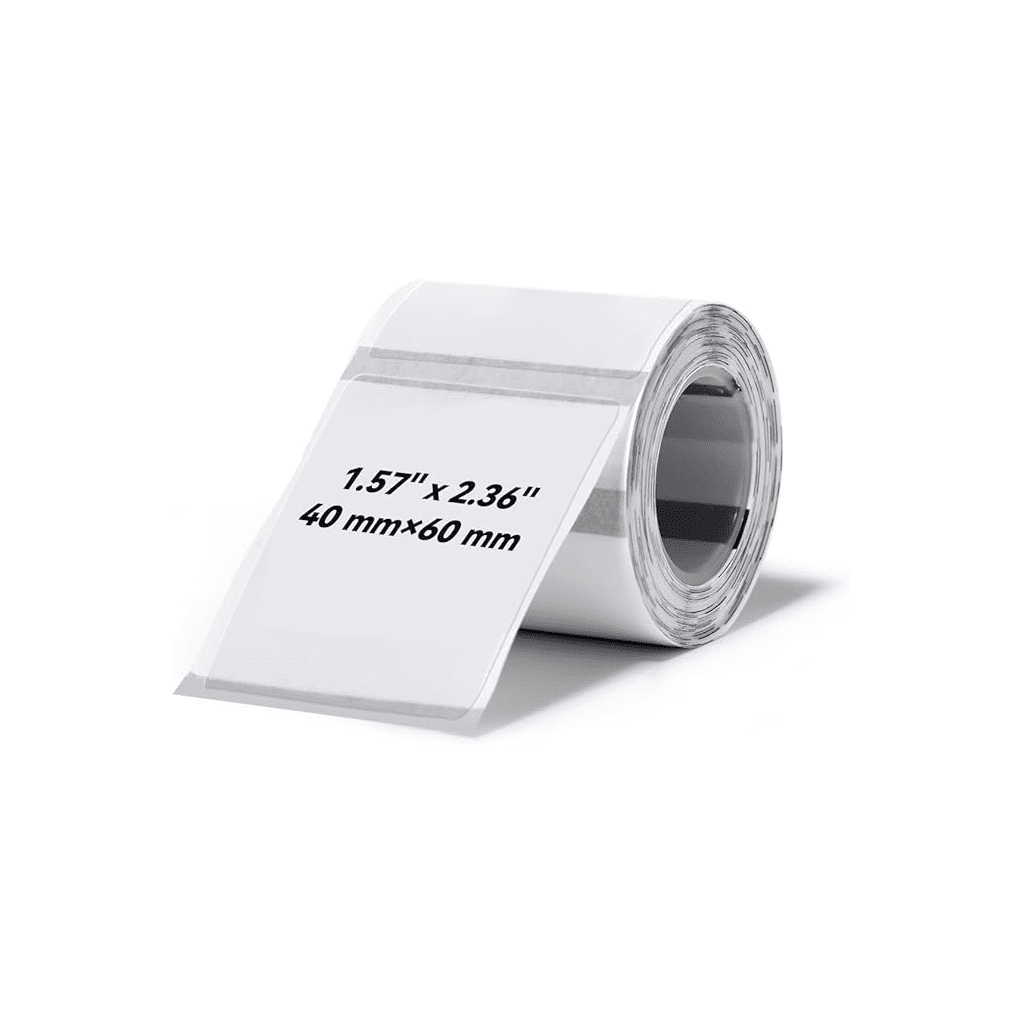 NIIMBOT T40 Etiket 40mm x 60mm 125 adet Şeffaf (B1B21SB3S)(1923)