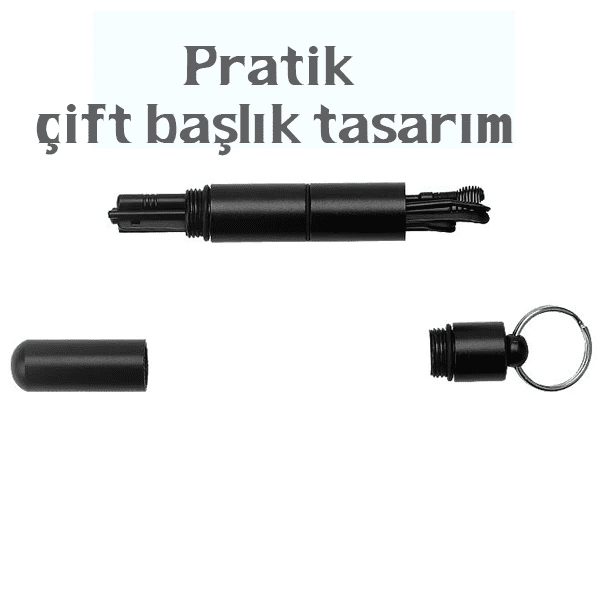 EZERE 6 Parça Spiral Kulak Temizleme Seti- Paslanmaz Çelik Temizleme Seti-(5775)