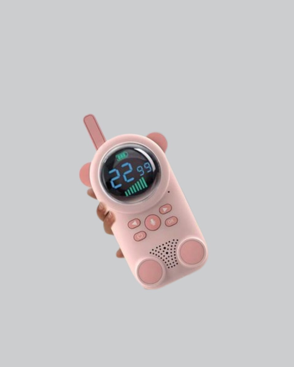Uzun Menzilli Bebek Telsizi – VOX Modlu Renkli LCD Ekranlı
