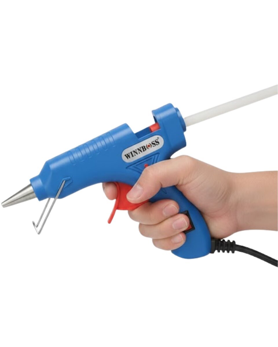 Ev ve El İşi Çalışmaları İçin 20W Silikon Tabancası 7.5 mm Uyumlu 5 Adet Hediye Silikon