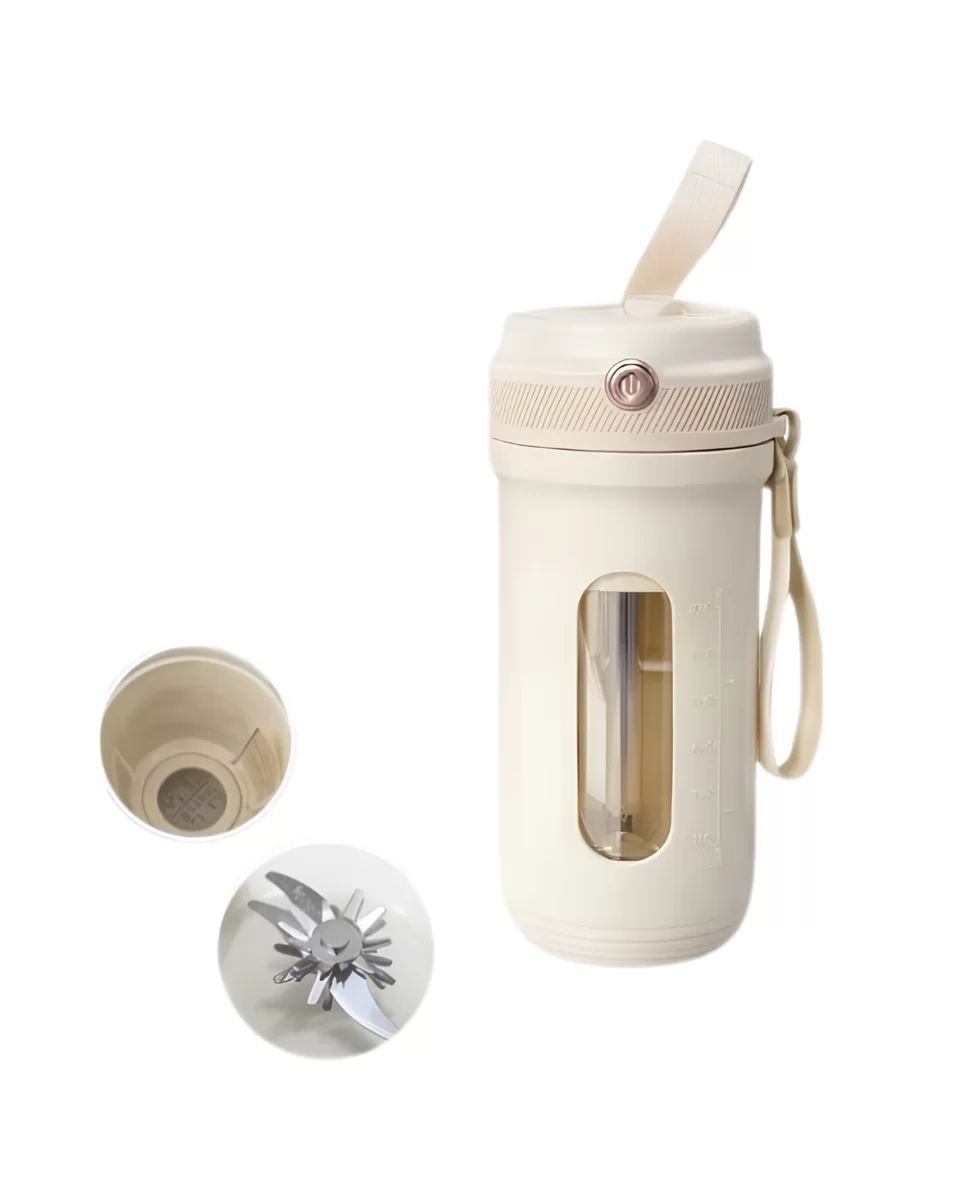 Kablosuz Taşınabilir Blender Güçlü Motorlu Meyve Sıkıcı ve Smoothie Hazırlayıcı