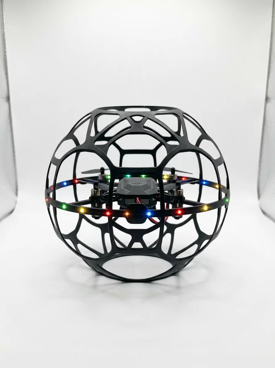 El Sensörlü Uçan Top Drone Çocuklar İçin LED Işıklı Eğlence Oyuncağı