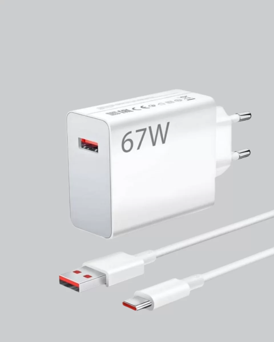 67 Watt Turbo Şarj Cihazı Motorola G30 G50 G60 G82 Uyumlu Yeni Nesil