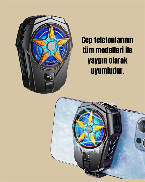 Yarı İletken Soğutmalı Mobil Fan – Akıllı Telefonlar İçin Soğutucu Yeni Nesil