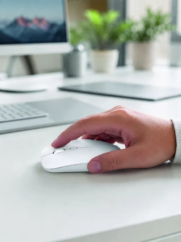 Bluetooth Kablosuz Wireless Mouse Şarjlı Sessiz Ergonomik 5000 DPI Fare