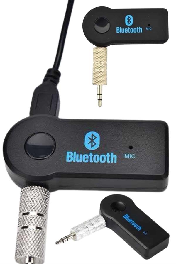 Bluetooth Araç Kiti Aux Çıkışlı Telefon Müzik Alıcı Tüm Cihazlara Uyumlu - Görsel 5
